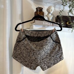 vintage floral quilted shorts✨