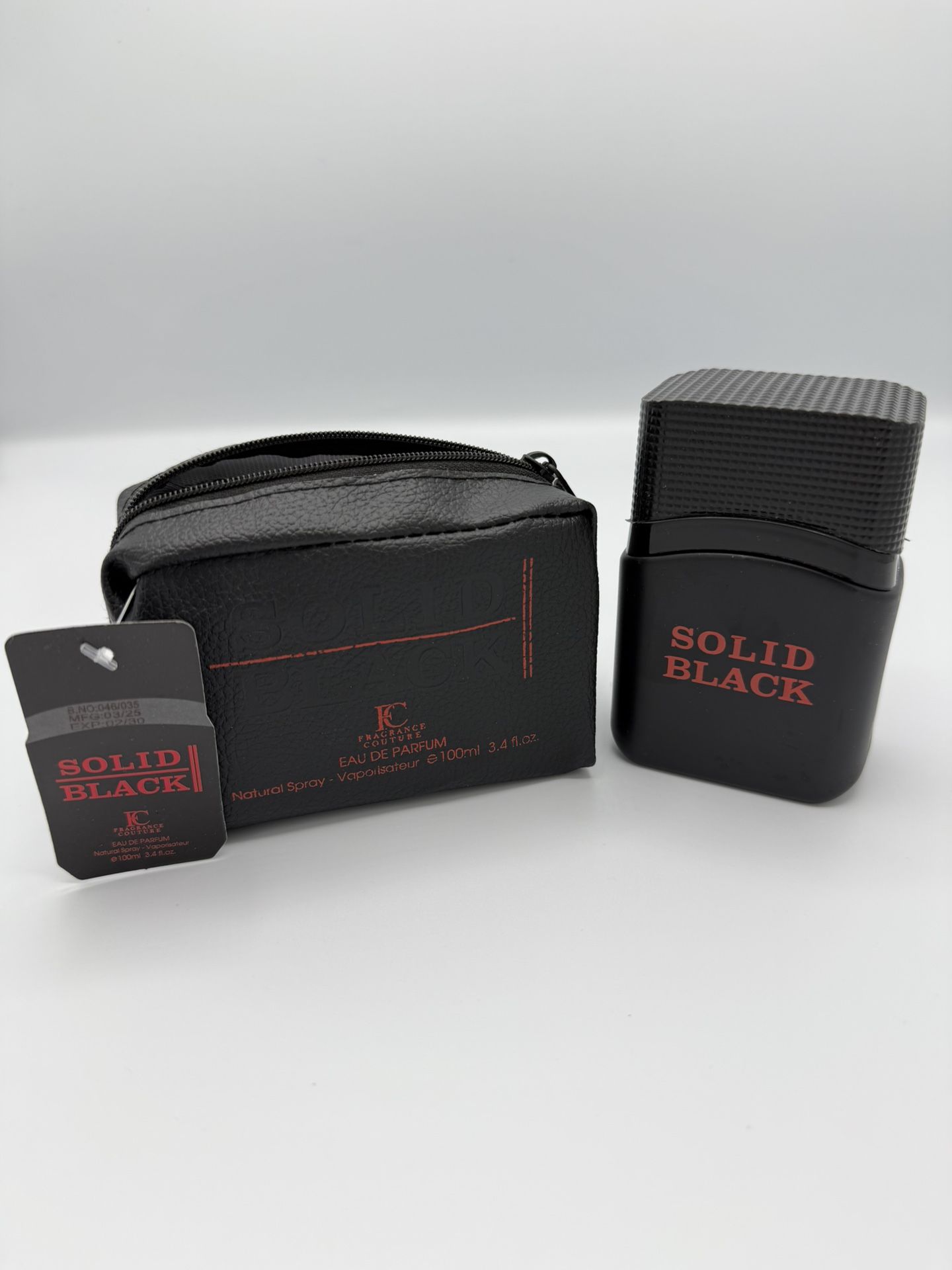 Eau De parfum # SOLID BLACK#For Him#
