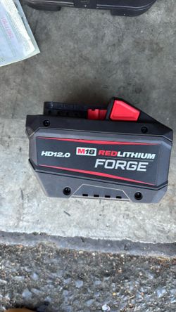 Red lithium m18 Forge 12 HD
