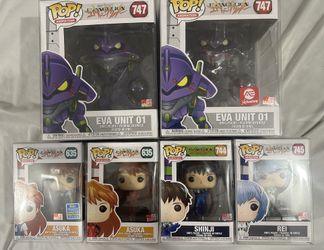 Neon Genesis Evangelion Funko Pops