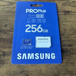 New Micro SD Samsung 256 Gb 