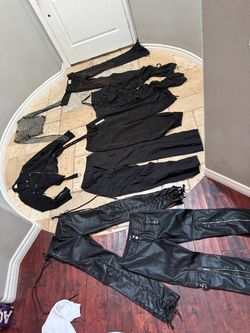 Leather Pants And Jean Leggings Lot