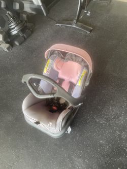Baby Trend Infant Car Seat with Base - Pink/Gray