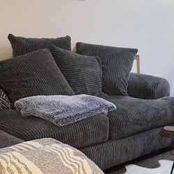 Gray Sectional 
