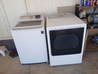 Samsung washer Kenmore electric dryer