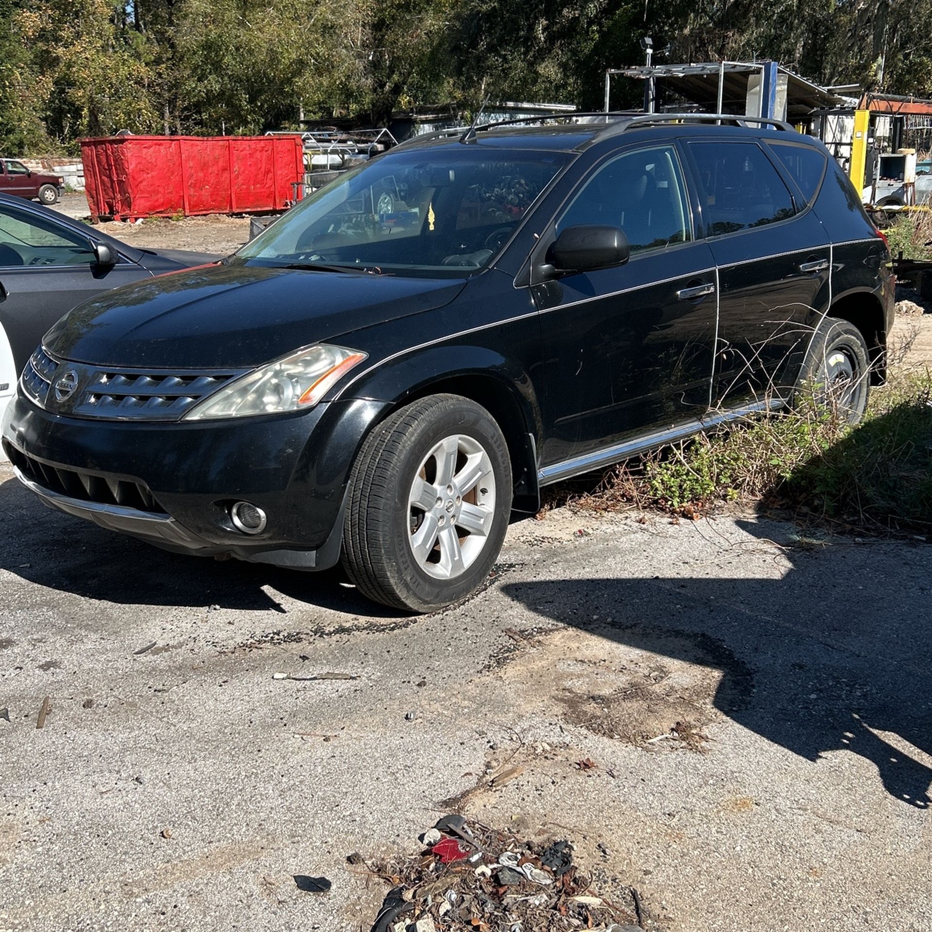Nissan Murano parting out only good motor good transmission, bad rear end any parts rims tires seats