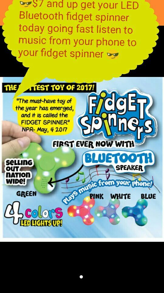 Bluetooth fidget Spinners 18 color changing all new very badass fidget spinner regular fidget Spinners glow in the dark fidget cubes and metal