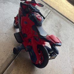 Spider Man Kids Motorcycle