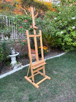Wooden H-Frame Studio Art Easel