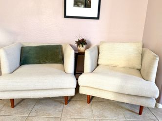 Sofa Company Lounge Arm Chair Set of Two