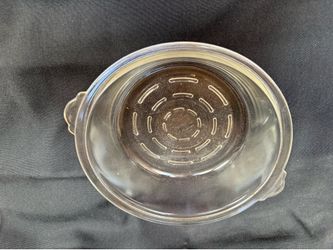 Vintage  Clear Round Casserole Dish 7" – No Lid