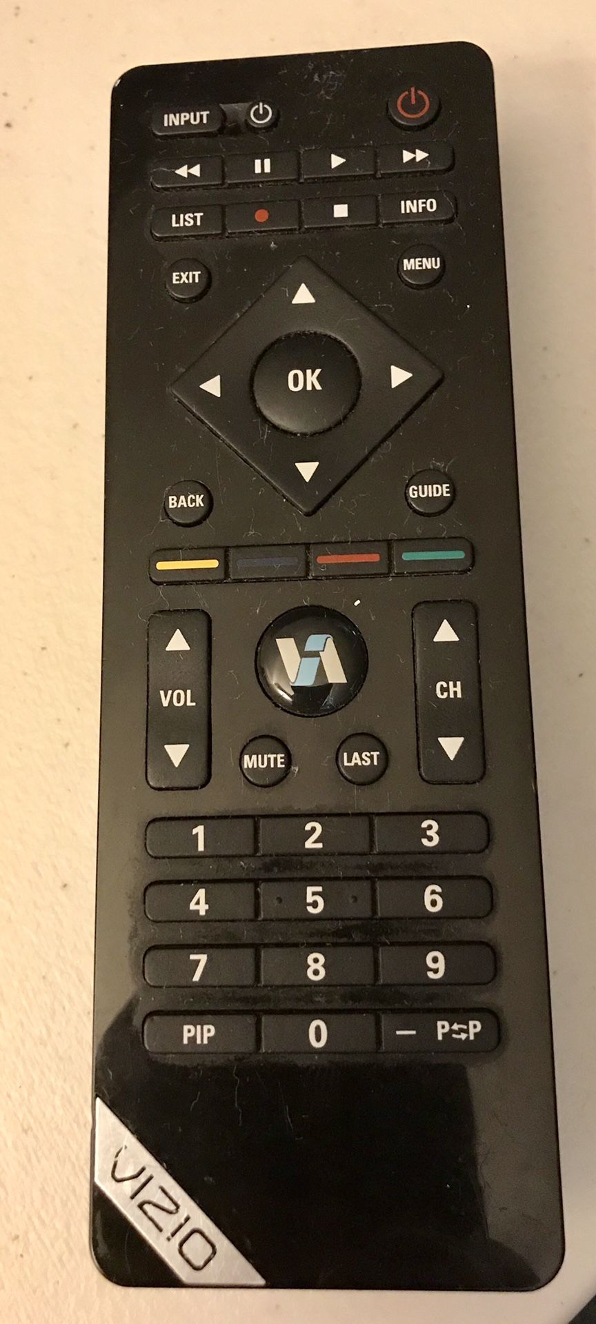 Vizio VUR10 ZILOG V12 BT FW V130 Slide out keyboard TV remote