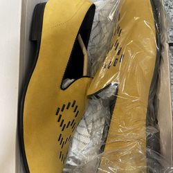 Yellow Aldo Loafer Size 10