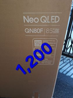 SAMSUNG 85"INCH NEO QLED 4K Q80F