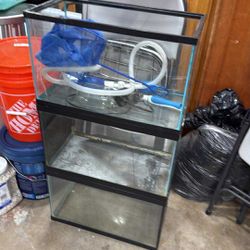 3 Fish Tanks for Sale – $10 Each or All 3 for $25
