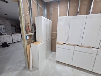 Kitchen white shaker new open box