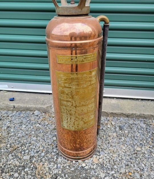 Antique Fire Extinguiser Classic
