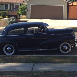 1948 Unrestored Black  Chevy Style master  Thumbnail