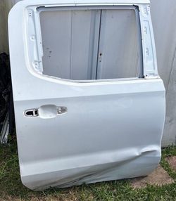 White Truck Rear Door Shell