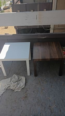 4 Small End Tables