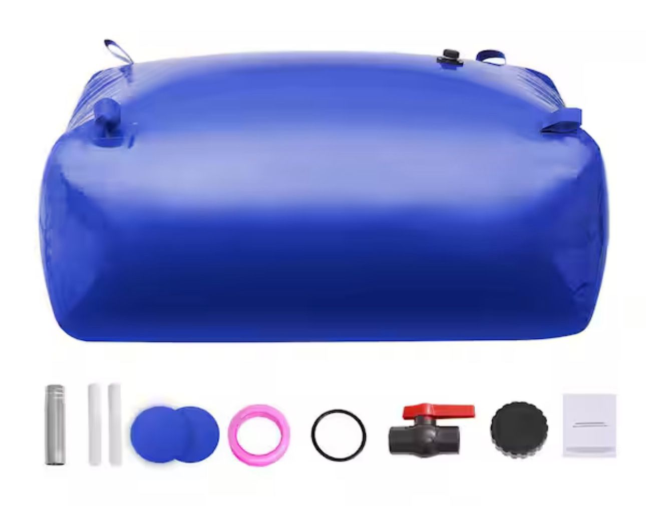 7 Gal. Water Storage Bladder Collapsible RV Water Tank Portable PVC Soft Water Bag for Camping, Fire