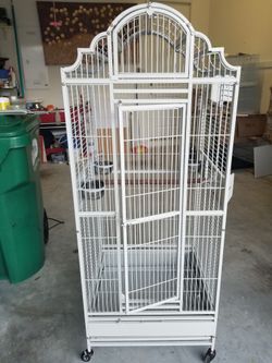 Jaula nueva para pájaros