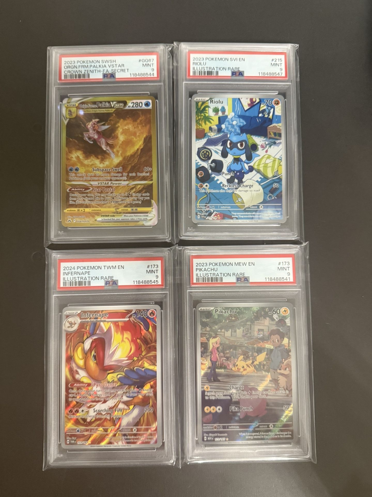 Pokemon Psa 9 Cards / Slabs