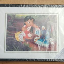 Disney "Vacation Dreams With Lilo And Stitch" Limited Edition Lithograph