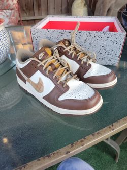 Dunks Plaid Brown Sail Size 7y