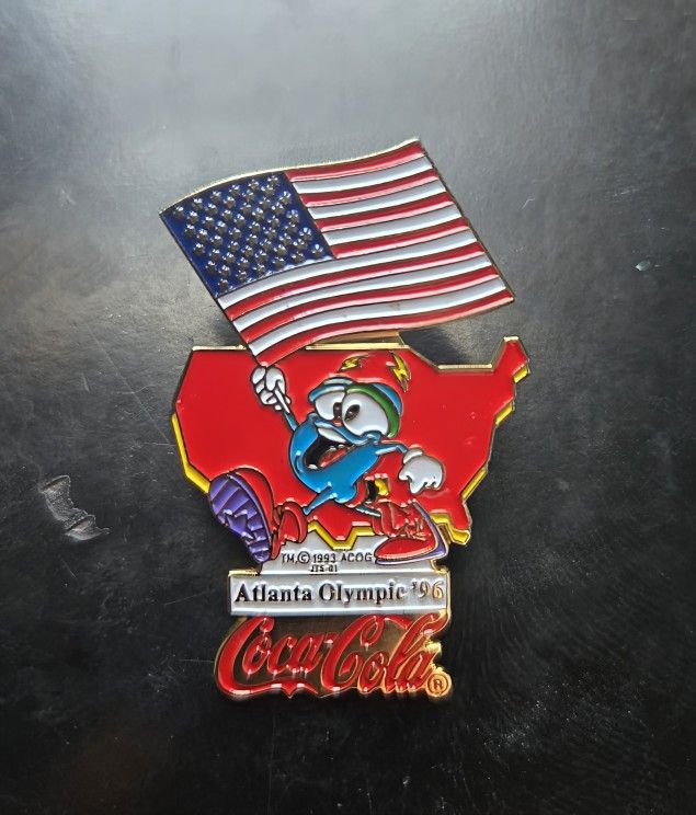 1996 Atlanta Olympic Coca-cola Pin