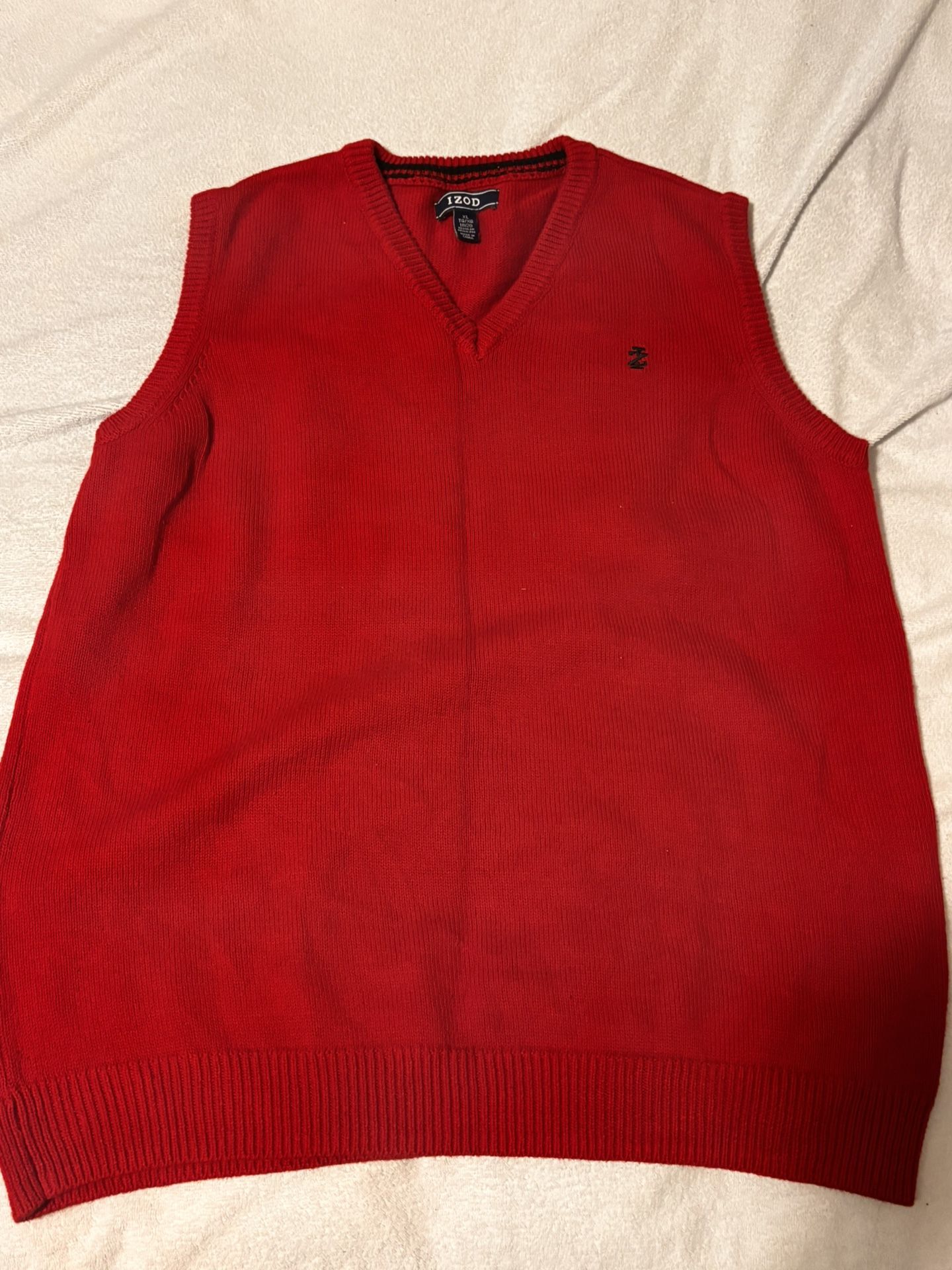 Vest and Sweater