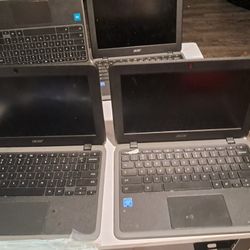 4 Google Chromebook $15each 