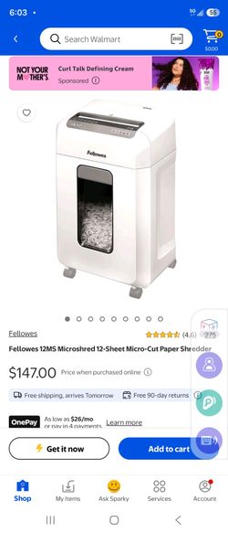 Fellowes power shred