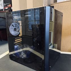 Lianli PC-08 Case Corsair 750W PSU 360AIO liquid cooler