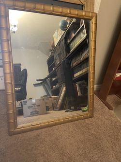 Gold Frame Mirror