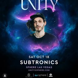 Subtronics At sphere 10/18 1 Ticket