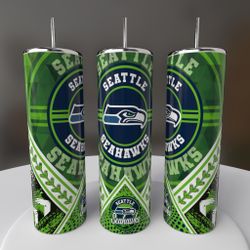 Seattle Seahawks Football Tumbler