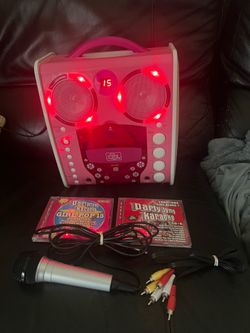 KARAOKE PORTABLE SINGING MACHINE SML- 383P Preowned
