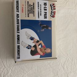 10lb Pair ankle Weights Brand New