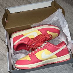 Nike Dunks GS (Pink And Orange)