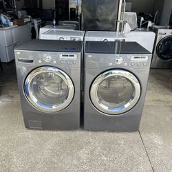 LG Electric Washer And Dryer Set 👌👌