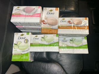 Dove Soap 6-Bar Packs – Brand New