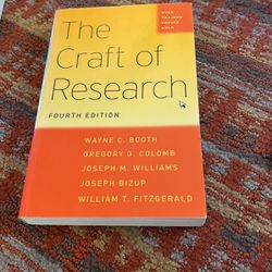 The Craft Of Research 