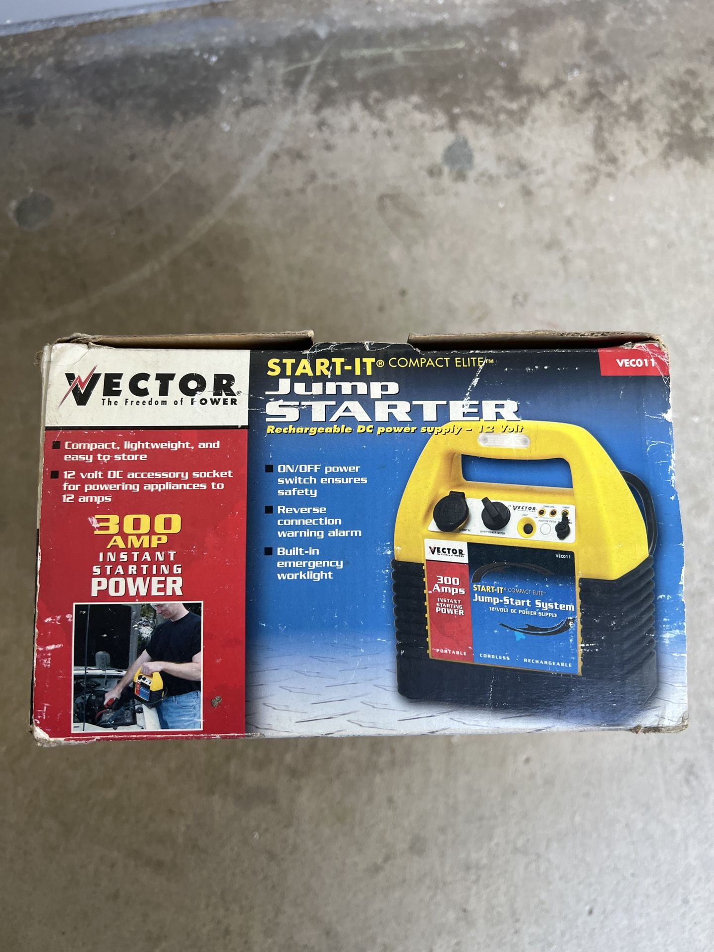 Vector Jump Starter 300Amp Instant Start
