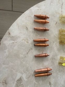 Oxyacetylene copper torch tips