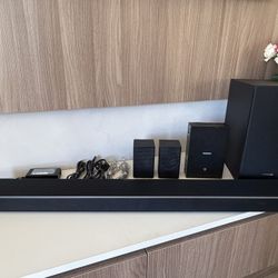 Samsung Soundbar System w/ Wireless Subwoofer & Rear Speakers