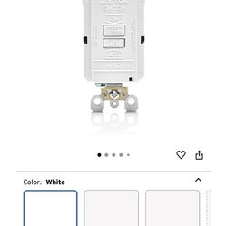 Leviton Blank Face AFCI, 20 Amp, Self Test, LED Indicator Light, Low Of 9