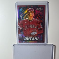 ⚾ 2022 Topps Fire — Shohei Ohtani Flame RED Parallel #35