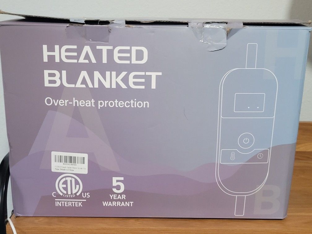 Heated Blanket Over - Heat Protection ( Brand New, Never Used ) For $40
