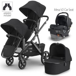 Uppababy Vista V2 Stroller & Attachments